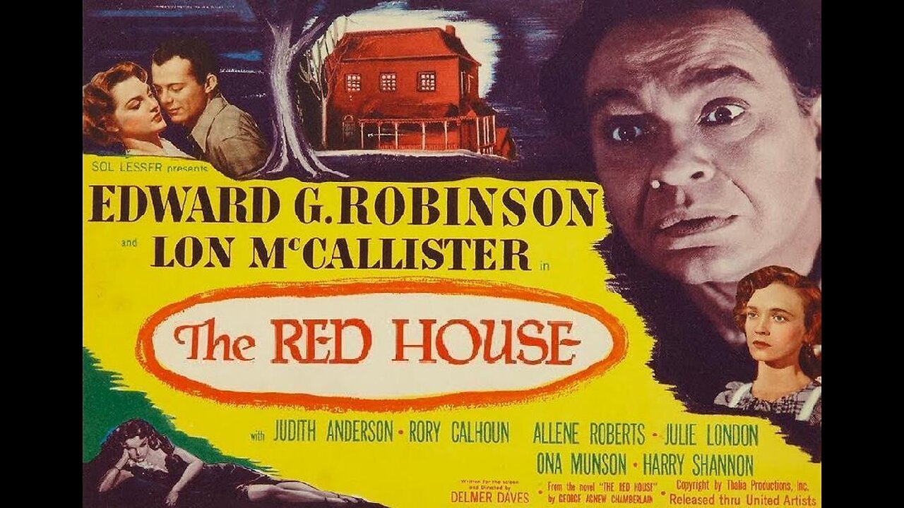 THE RED HOUSE 1947 An Adopted Girl's Father & Aunt Hide a Terrible Secret FULL MOVIE in HD