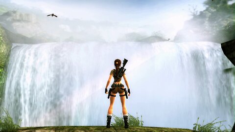 Lara Croft Meditation Tomb Raider Legend PS5