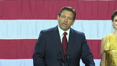 Governor DeSantis wins re-election