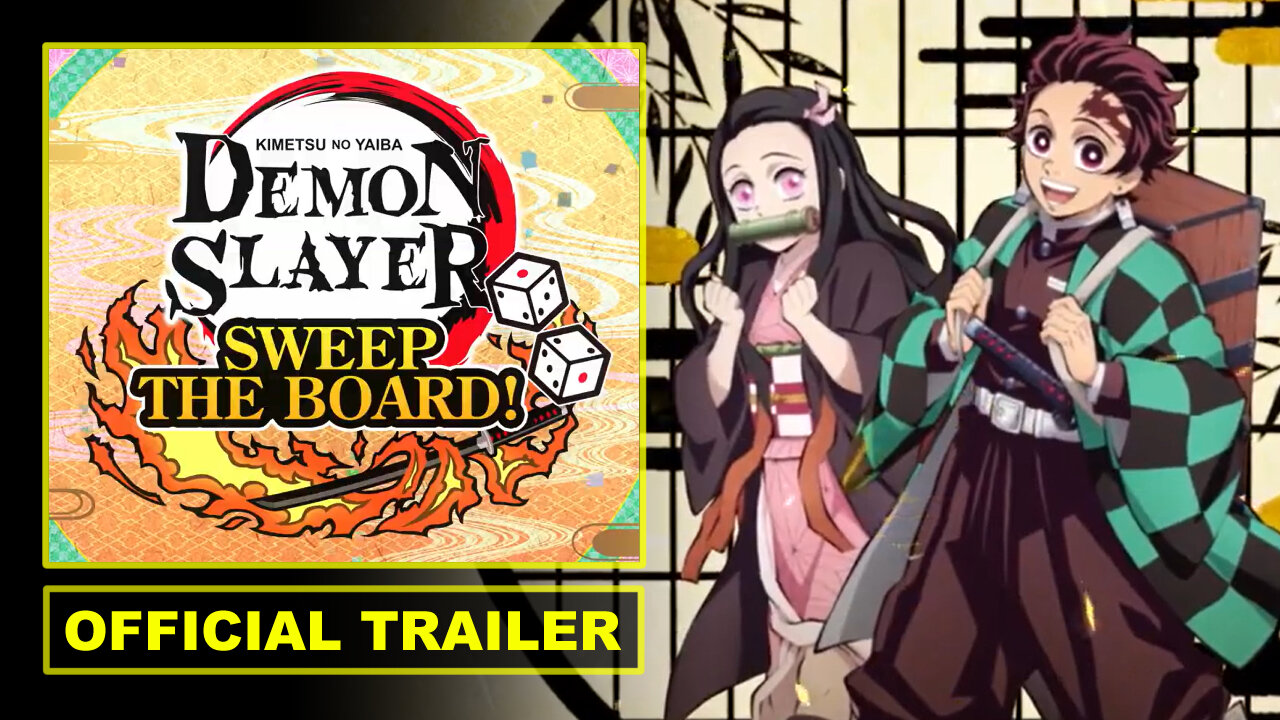 Demon Slayer Kimetsu no Yaiba - Sweep the Board! - Official Pre Order Trailer