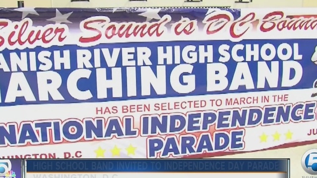 High school band invited to Interdependence Day Parade