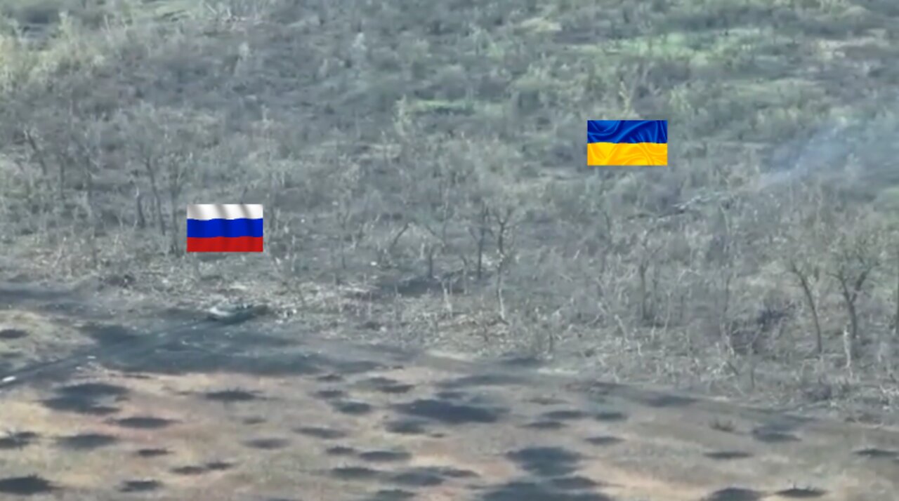 Russian T-80 vs. Ukrainian T-64