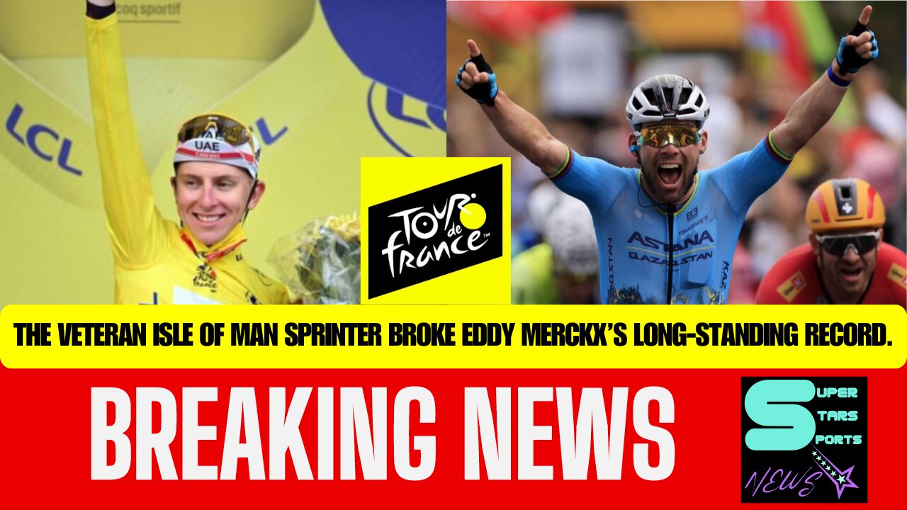 MARK CAVENDISH WROTE A NEW CHAPTER IN THE HISTORY OF THE TOUR DE FRANCE WITH HIS 35TH VICTORY