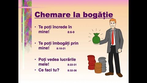 Daniel Brânzei: Chemarea (4) ... la bogăție