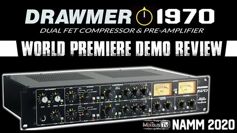 Best Affordable Stereo Preamp and Compressor Drawmer 1970