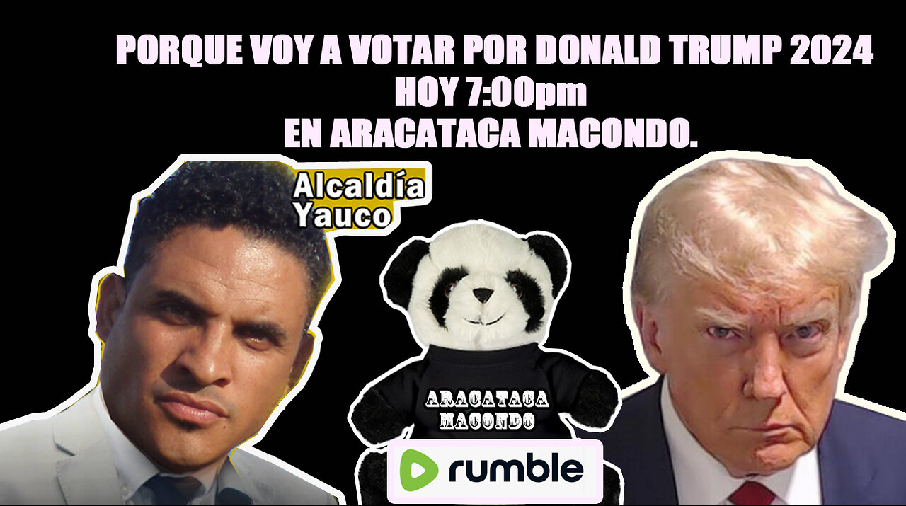 PORQUE VOY A VOTAR POR DONALD TRUMP 2024