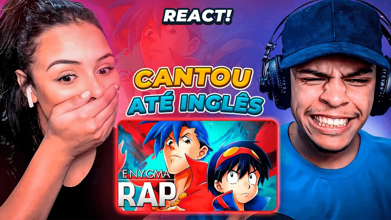 Rap do Simon e Kamina ft. Teaga (Tengen Toppa Gurren-Lagann) | Fight The Power | [React Rap Nerd] 🔥