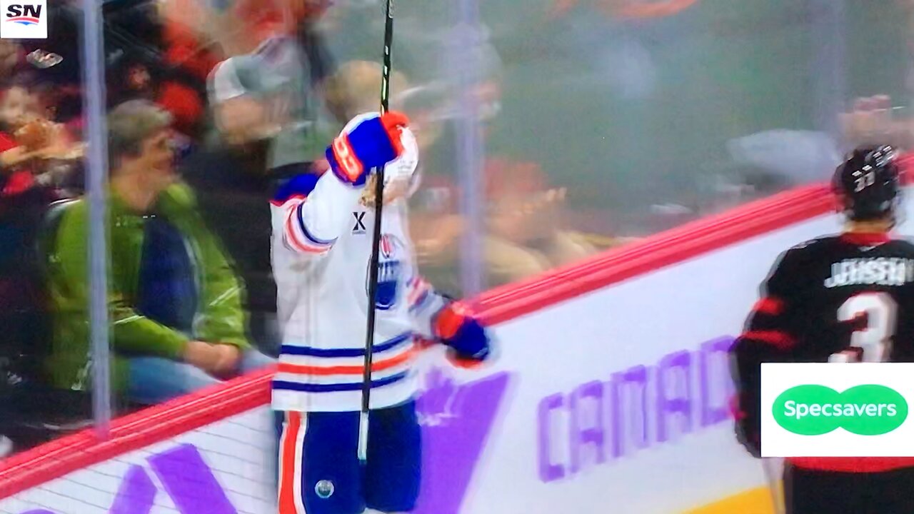 Oilers D #2 Evan Bouchard 🥅(5)🏒Wrist-Shot Goal
