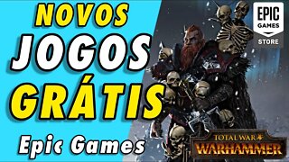 JOGOS DE GRAÇA NA EPIC GAMES, TOTAL WAR: WARHAMMER