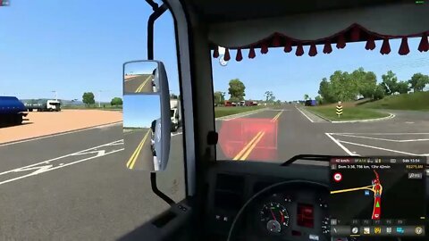 CASSILÂNDIA x ÁGUA CLARA - MAPA RBR - EURO TRUCK SIMULATOR 2 1.43