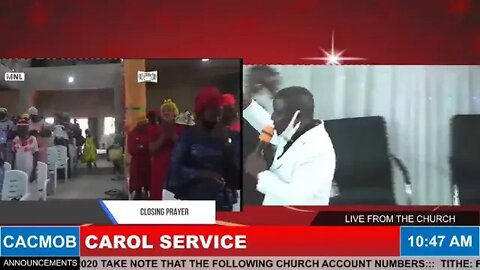 CACMOB, Osogbo Live Broadcast for SUNDAY 20th December, 2020