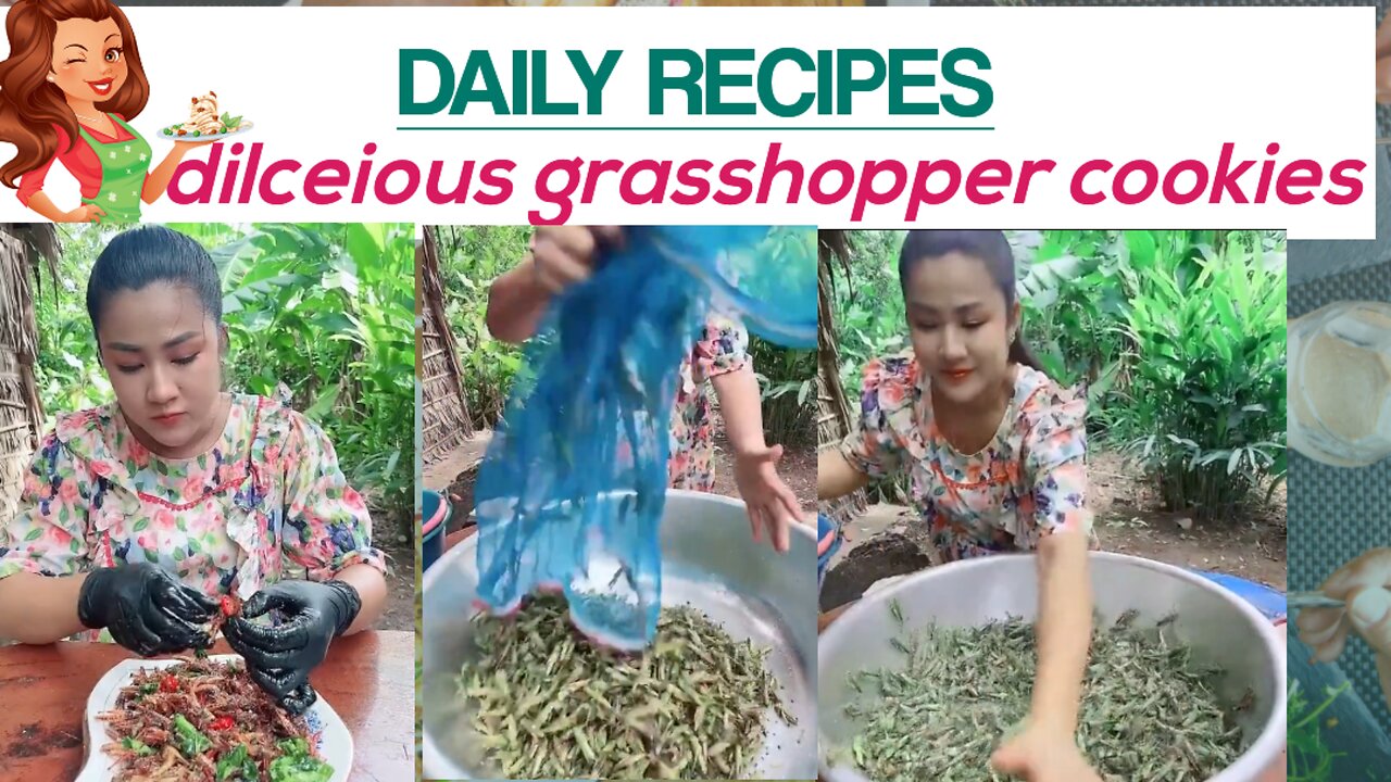 dilceious grasshopper cookies