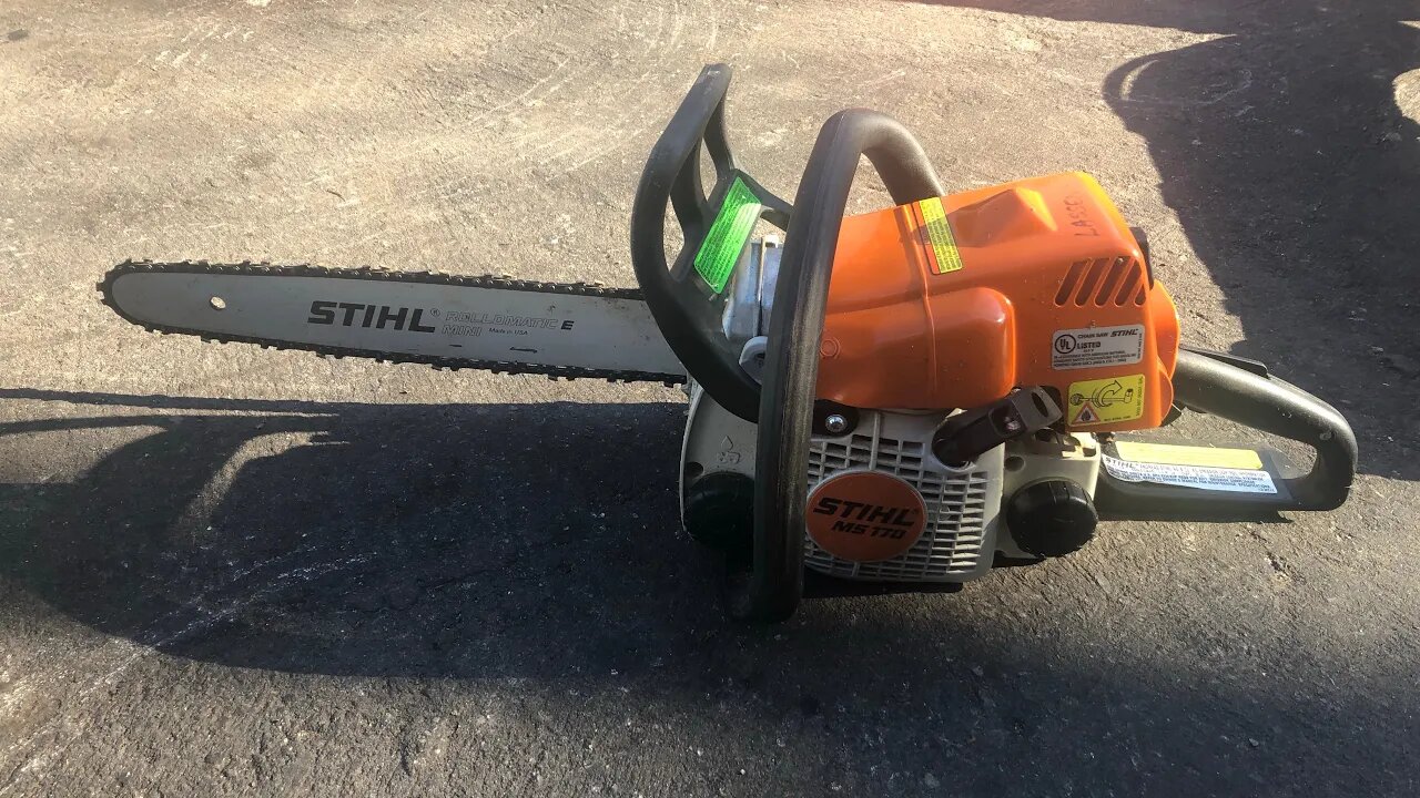 STIHL MS170 Chainsaw NO START been sitting since least season last year HOW TO FIX I HOPE? :)