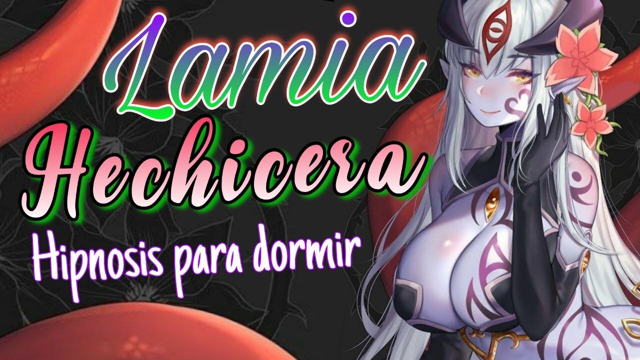 ASMR ROLEPLAY Español 🎀 LAMIA Hechicera te da HIPNOSIS para dormir 💝