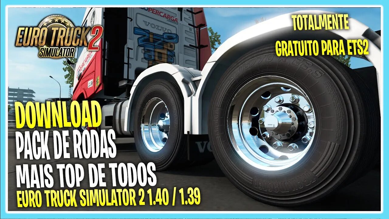 PACK DE RODAS LINCON PARA EURO TRUCK SIMULATOR 2 VERSÃO 1.39