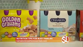 Lauren Manaker has nutrition tips for busy families from Carnation Breakfast Essentials®