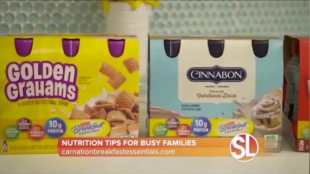 Lauren Manaker has nutrition tips for busy families from Carnation Breakfast Essentials®