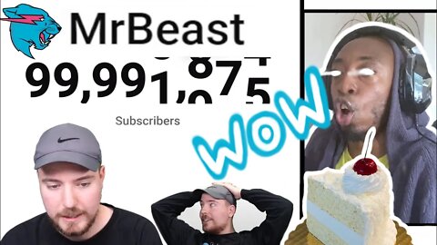 MrBeast 100 Million Subscriber LiveStream REACTION By Animator/Artist (Inspirational & Educational)