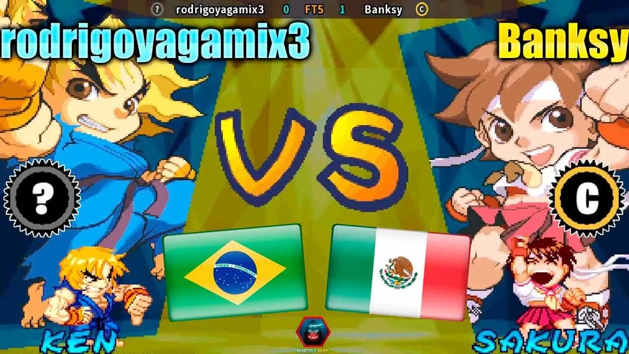 Super Gem Fighter Mini Mix (rodrigoyagamix3 Vs. Banksy) [Brazil Vs. Mexico]