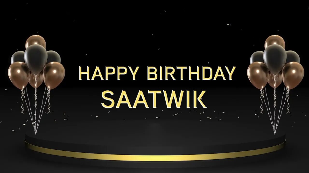 Wish you a very Happy Birthday Saatwik