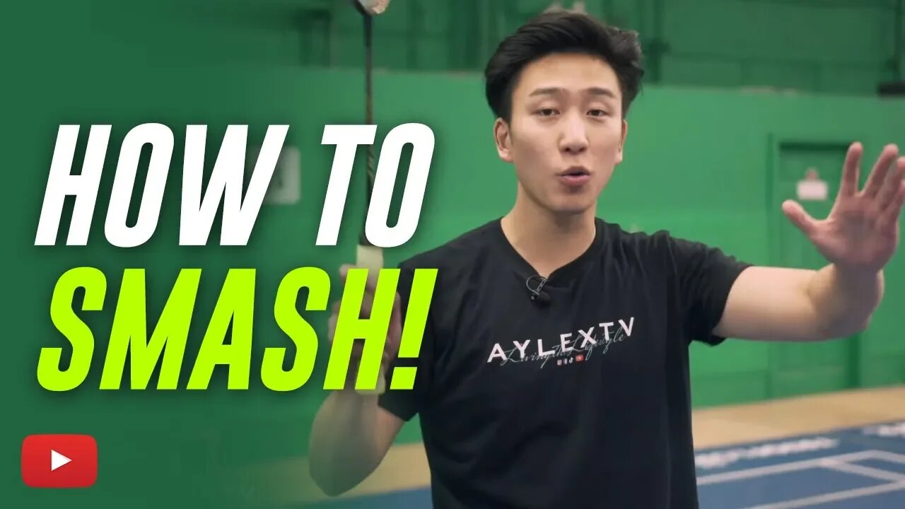 How to Smash! Badminton Tips featuring AylexTV