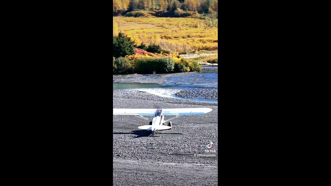 1951 Piper PA-18-150 landing backcountry Alaska