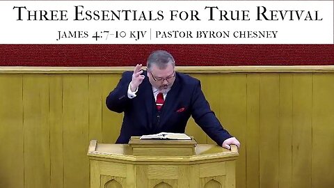 Three Essentials for True Revival