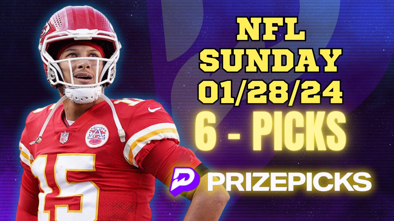 #PRIZEPICKS | BEST #NFL PLAYER PROPS FOR SUNDAY | 01/28/24 | BEST BETS | #FOOTBALL | TODAY