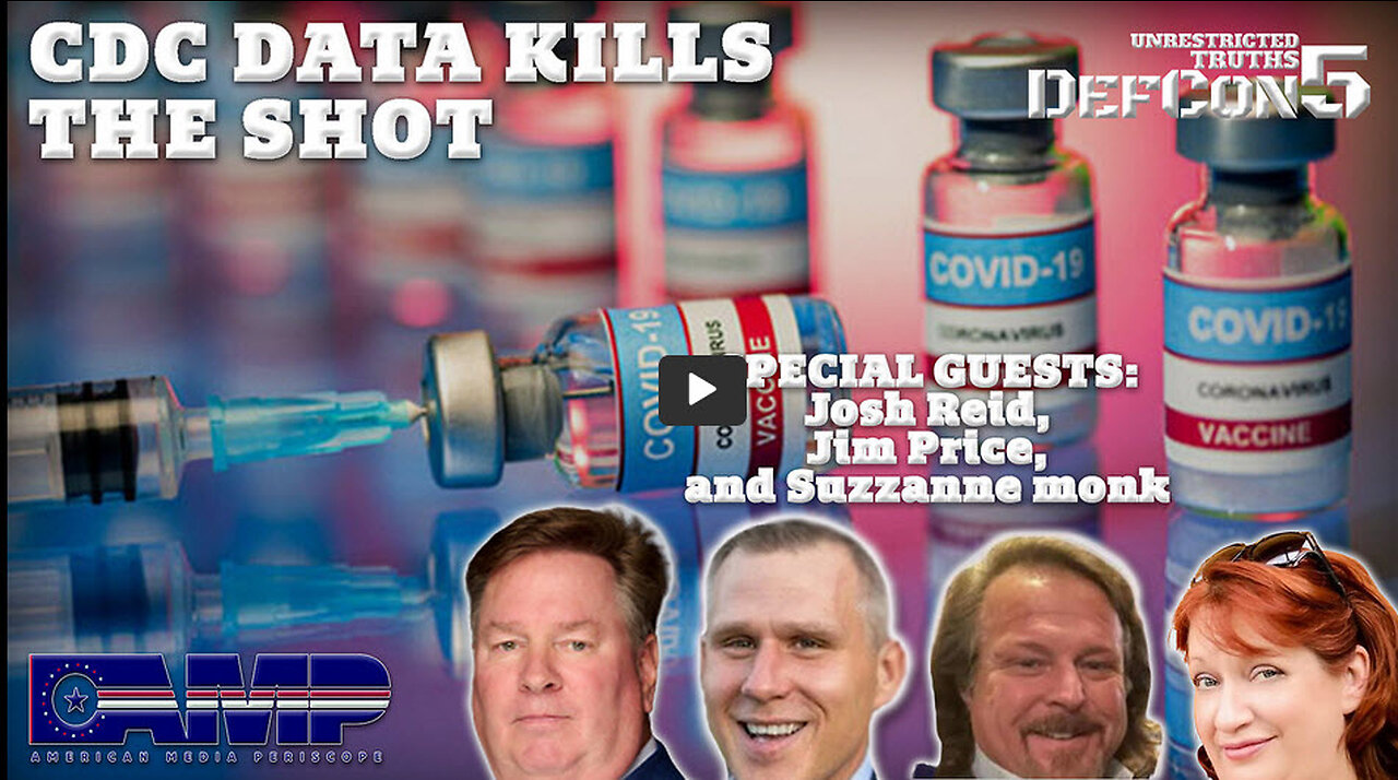 CDC Data Kills the Shot with Josh Reid, Jim Price, and Suzzanne Monk | Unrestricted Truths Ep. 430