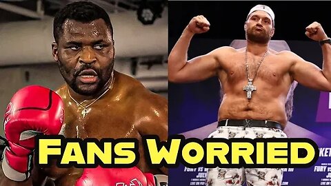 Franics Ngannou New Video Ahead of Tyson Fury Has Fans Thinking it's a Troll