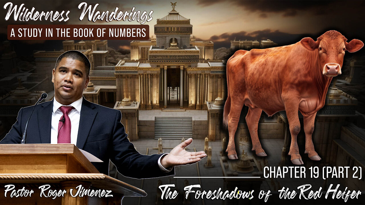 The Foreshadows of the Red Heifer (Numbers 19 - Part 2) | Pastor Roger Jimenez