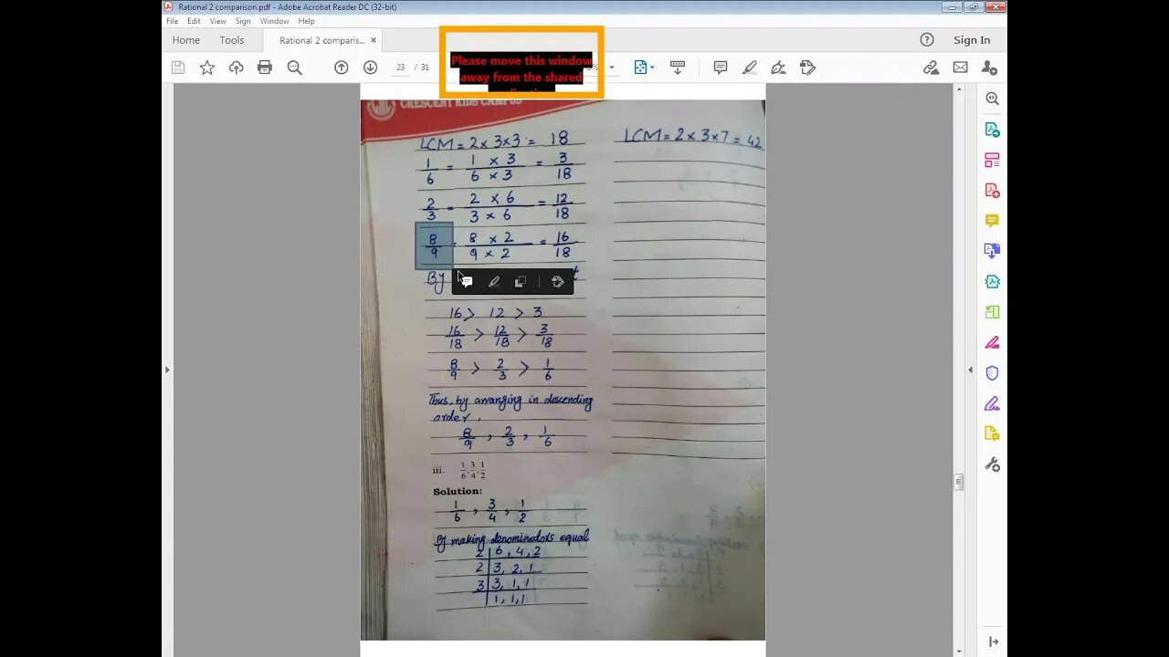 MATHSA CLASS 7 22 APRIL 2021