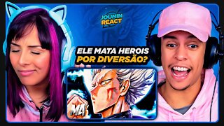 Garou (One Punch Man) - Monstro Humano | M4rkim | [React em Casal] 🔥