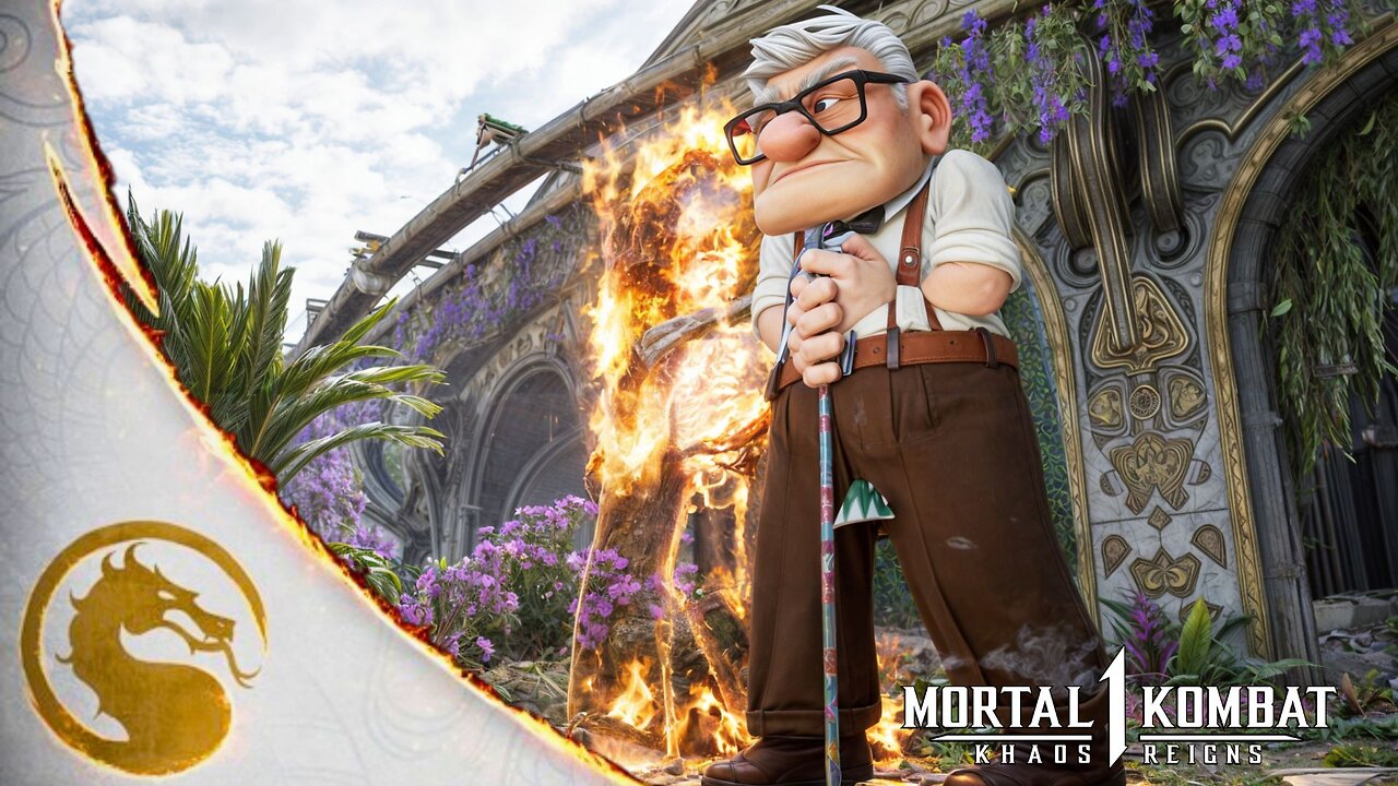 Carl Fredricksen Gameplay Teaser - Mortal Kombat 1 Khaos Reigns