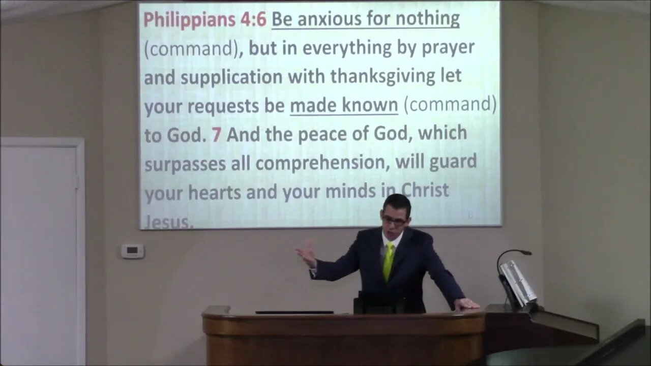 3/13/2022 - Session 1 - God's Armor - Prayer #1 - Ephesians 6:18 & 19