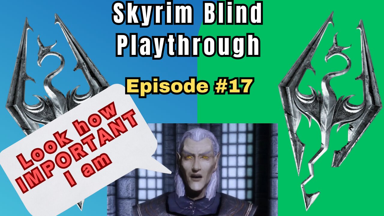 Skyrim Budjo Blind Playthrough Ep. #17 - Budjo goes to College!