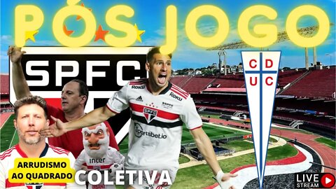 PÓS JOGO SÃO PAULO X UNIVERSIDAD CATÓLICA