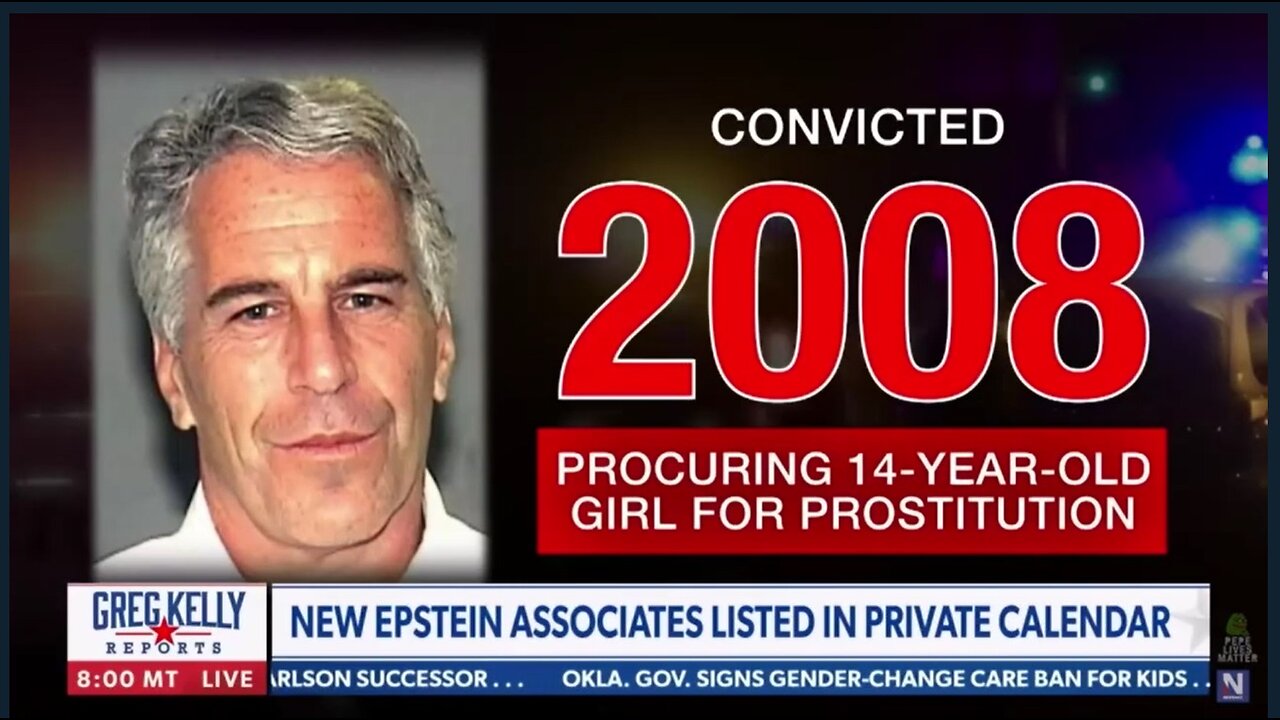 Greg Kelly believes Jeffrey Epstein is Still Alive