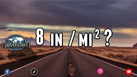 8 inches per mile ? ( Clip )