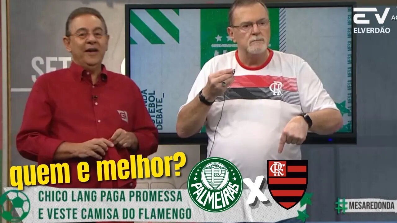 Palmeiras ou Flamengo? mesa redonda/debate quem é melhor? ultimas noticias #palmeiras #mesaredonda