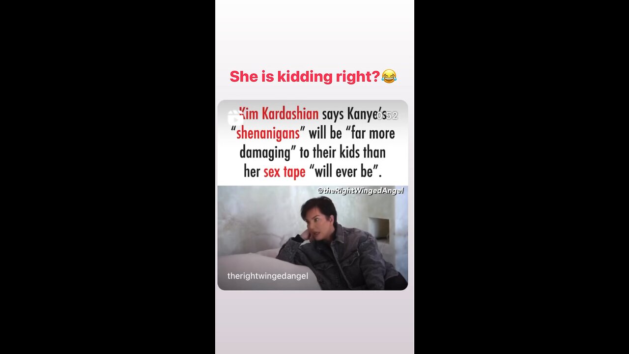 Kim Kardashian is KIDDING right?