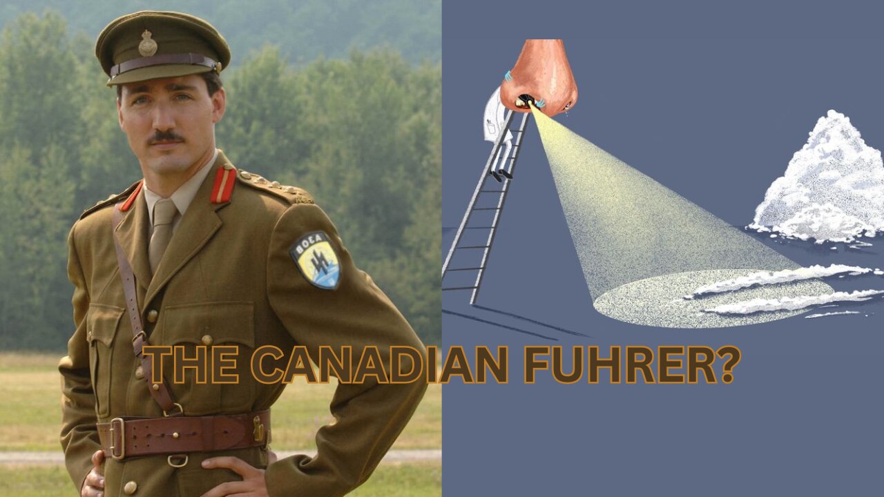 TRUDEAU, NAZI'S, COCAINE and a piece of VERY GOOD NEWS