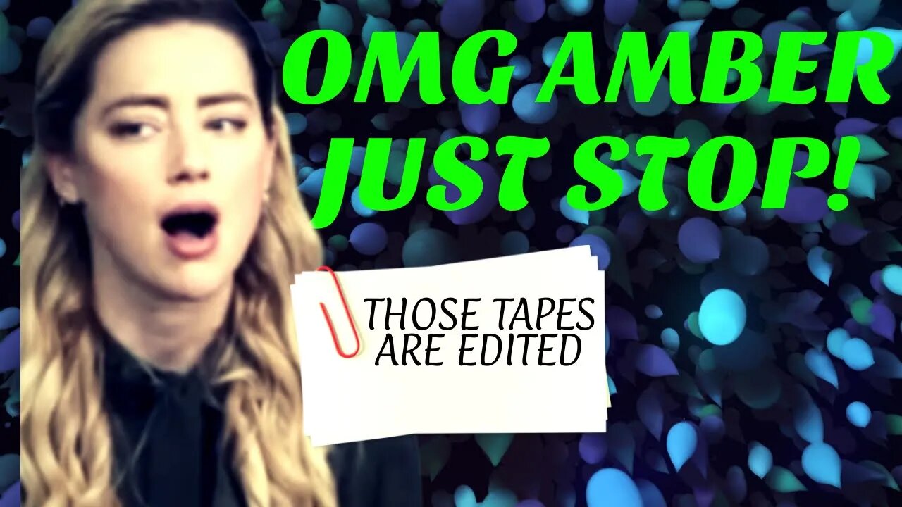 “Those Tapes are edited” OMG #amberheard WONT STOP #shorts