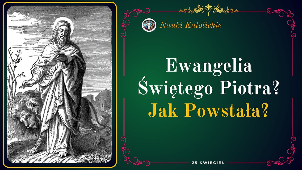 Ewangelia Świętego Piotra? Jak Powstała?