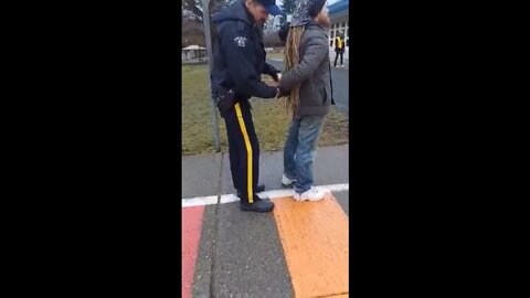 Father Arrested outside Sardis Elementary School in Chilliwack British Columbia Canada