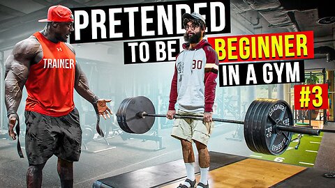 Elite Powerlifter Pretended to be a BEGINNER - Anatoly GYM PRANK