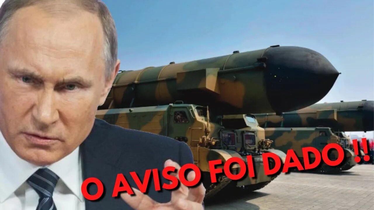 PUTIN DEU aos inimigos de Moscou algo em que pensar.