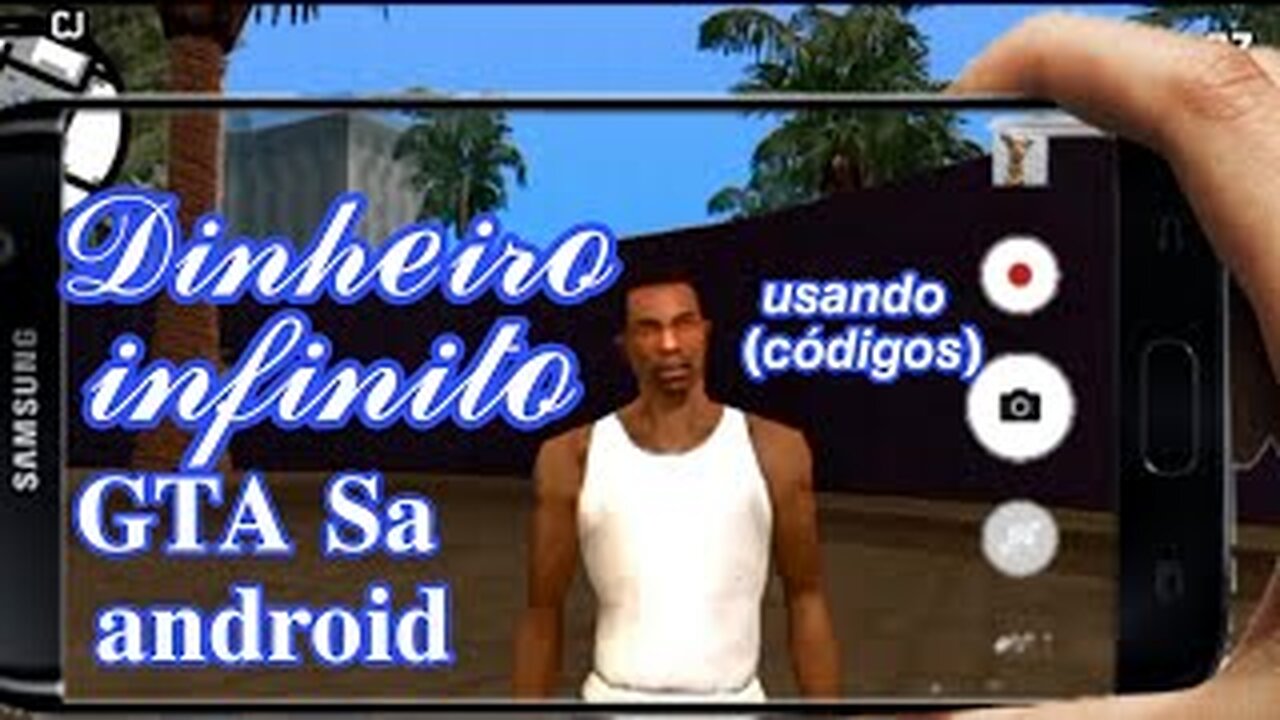 como fazer aumentar ou seu dinheiro no GTA Sa android usando (código)