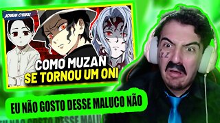 PASTOR REACT COMO O MUZAN SE TORNOU UM ONI - HISTÓRIA DO MUZAN KIBUTSUJI COMPLETA DEMON SLAYER