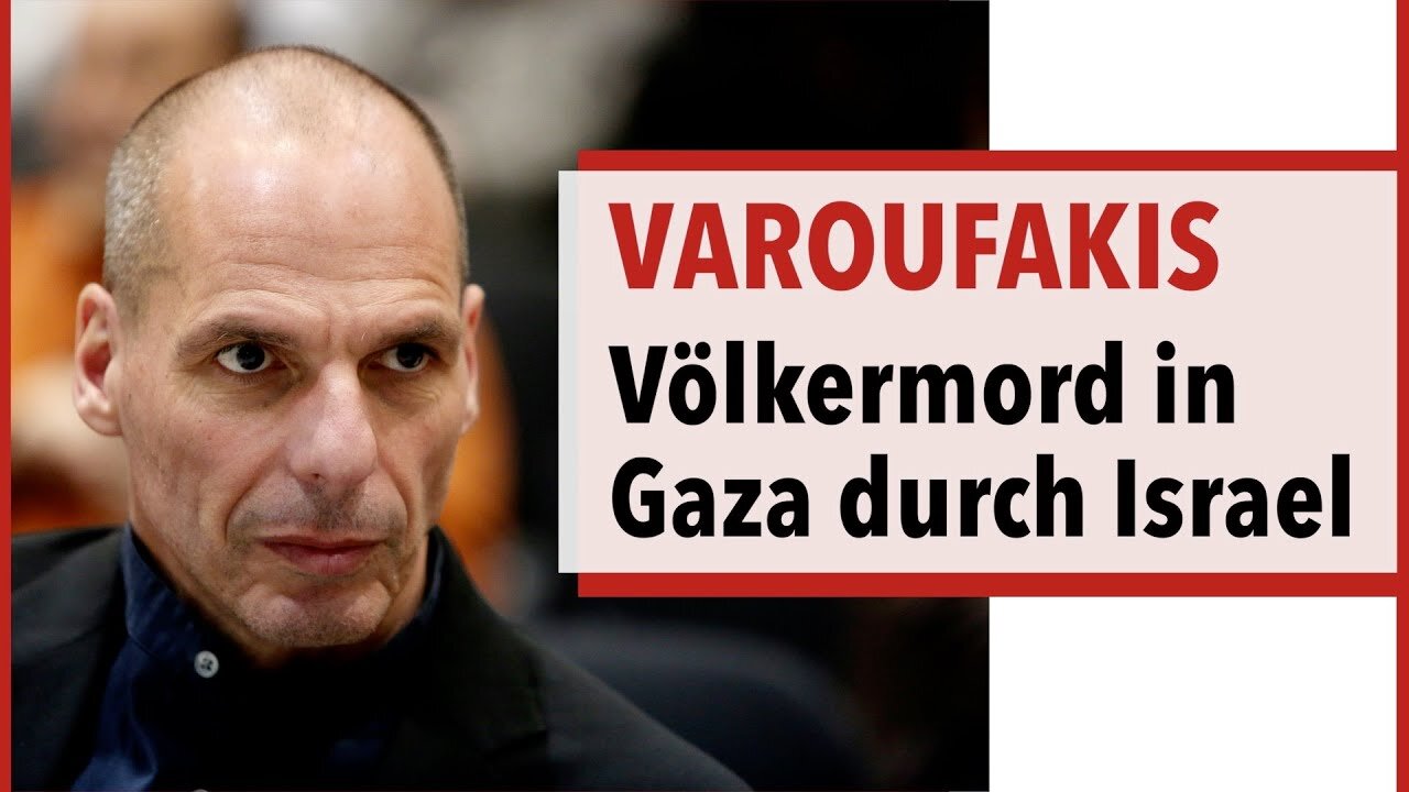 Yanis Varoufakis über den anhaltenden Völkermord in Gaza durch den Staat Israel@acTVism Munich🙈